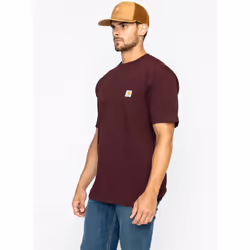 CarharttmensLoose Fit Heavyweight Short-Sleeve Pocket T-ShirtPort3X-La
