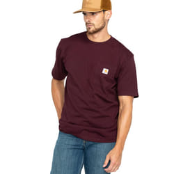 CarharttmensLoose Fit Heavyweight Short-Sleeve Pocket T-ShirtPort3X-La