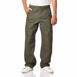Carhartt Men's Washed Duck Work Dungaree Pant Moss 31W x 34L