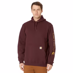 CarharttmensLoose Fit Midweight Logo Sleeve Graphic SweatshirtPortXX-L