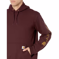 CarharttmensLoose Fit Midweight Logo Sleeve Graphic SweatshirtPortXX-L