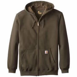 CarharttmensLoose Fit Midweight Full-Zip SweatshirtOliveLarge