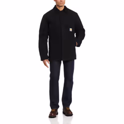 Carhartt mens Big & Tall Arctic Quilt Lined Duck Traditional Coat C003 work utility outerwear  Black  X-Large US