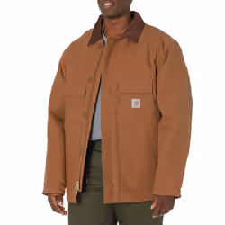 Carhartt mens Loose Fit Firm Duck Insulated Traditional Coat work util