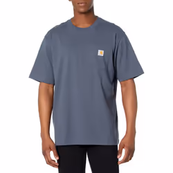 Carhartt Mens Loose Fit Heavyweight Short-sleeve Pocket Work-utility-t