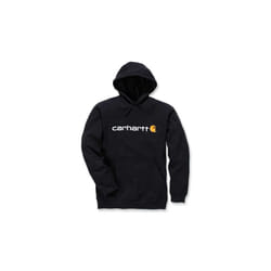 Carhartt Signature Logo Hoodie Black - L