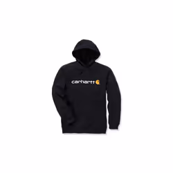 Carhartt Signature Logo Hoodie Black - XXL