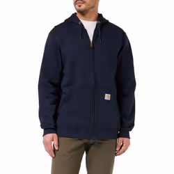 CarharttmensLoose Fit Midweight Full-Zip SweatshirtNew NavySmall