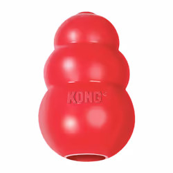 KONG Classic Stuffable Dog Toy - Fetch & Chew Toy for Dogs - Treat-Filling Capabilities & Erratic Bounce for Extended Play Ti ...