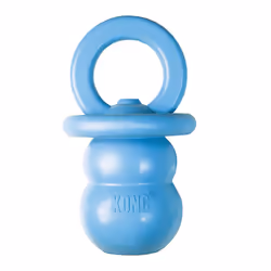 KONG Puppy Binkie - Pacifier Dog Toy for Puppies - Stuffable Chew Toy for Puppy Playtime - Durable Natural Rubber Dog Treat T ...