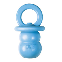 KONG Puppy Binkie - Pacifier Dog Toy for Puppies - Stuffable Chew Toy for Puppy Playtime - Durable Natural Rubber Dog Treat Toy for Teething Puppy - f