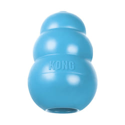KONG - Puppy Toy - Natural Teething Rubber - Fun to Chew  Chase and Fetch ( Colors May Vary)