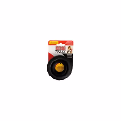 - Puppy Tires - Soft Rubber Chew Toy and Treat Dispenser - For Small Puppies (Assorted Colors)