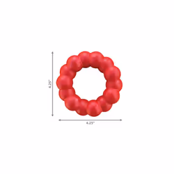 - Ring - Durable Rubber Dog Chew Toy - For Medium/Large Dogs