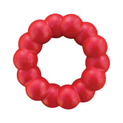 - Ring - Durable Rubber Dog Chew Toy - For Small/Medium Dogs