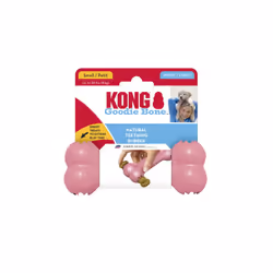 KONG Puppy Goodie Bone - Stuffable Dog Toy for Small Puppy - Natural Rubber Chew Toy for Puppies - Small Dog Toy for Teething Puppies - for Small Pupp
