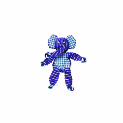KONG Floppy Knots Elephant Dog Toy Small/Medium