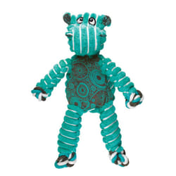 KONG - Floppy Knots Hippo - Internal Knotted Ropes and Minimal Stuffing for Less Mess - For Small/Medium Dogs