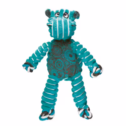 KONG Floppy Knots Hippo, Dog, Plush toy, Teal, 190.5 mm, 362 mm