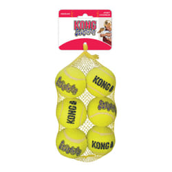 Kong Air Squeaker Tennis Balls Medium 6pack