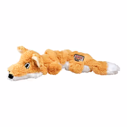 KONG 35585454382, Dog, Plush toy, Orange, White, 266.7 mm, 50.8 mm