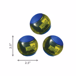 KONG Squeezz Action Ball Blue Md