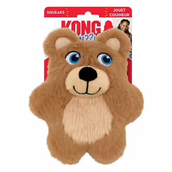 KONG Snuzzles Kiddos Teddy Bear Dog Toy Small