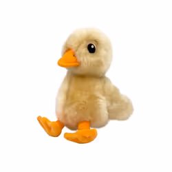 KONG Toughz Durable Plush Dog Toy - Long-Lasting Soft Chew Toy for Aggressive Chewers  Safe & Interactive for Dogs (Duck)