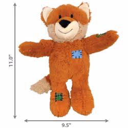 KONG Wild Knots Fox Dog Toy