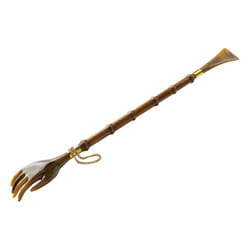 21"" Elegent Shoe horn and Backscratcher with Beechwood Shaft: Perfect Unique and Quality Gift for Men and Women made in Italy