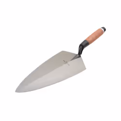 Marshalltown 19L Philadelphia Pattern Brick Trowel Leather Handle 12in M/T19L12