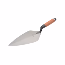 Marshalltown 34L Wide London Pattern Brick Trowel Leather Handle 12in M/T34L12