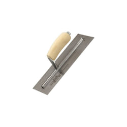 Marshalltown MXS1 Finishing Trowel Carbon Steel 11" x 4.1/2" Shaped Wooden Handle