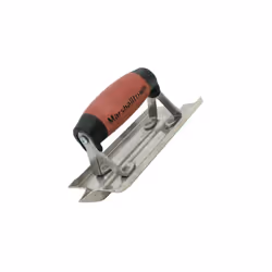 Marshalltown M180D Groover Stainless Steel 6" x 3" Blade Durasoft Handle