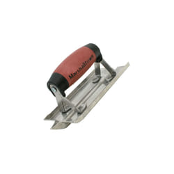 Marshalltown M180D Groover Stainless Steel 6" x 3" Blade Durasoft Handle