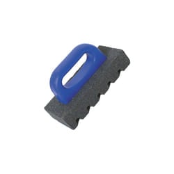 Marshalltown M840 Rub Brick 6" x 3" Square 20 Grit Plastic Handle