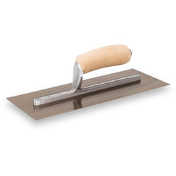 MARSHALLTOWN Curry Style Trowel  12x5 Inches  Ideal for Plastering and EIFS  Made in the USA  101CST