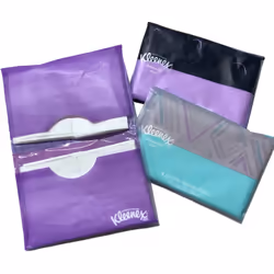 3 Pk Slim Pack Wallet Size (2 Pack) = 60 Tissues - Most Elegant Look of Any Portable Tissue Anywhere