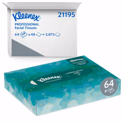 Kleenex 21195 facial tissue White Cellulose 3072 pc(s)
