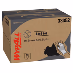 WypAll 33352, Polymer, Blue, United States, 426.7 mm, 307.3 mm, 180 pc(s)