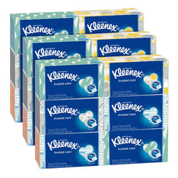 Kleenex Everyday Facial Tissues  210 Tissues per Flat Box  18 Pack