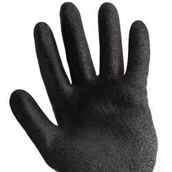 Kleenguard G60 Workshop gloves Black, White Polyethylene, Polyurethane