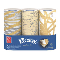 Kleenex Perfect Fit Facial Tissues  3 count Packaging May Vary