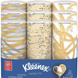 Kleenex Perfect Fit Facial Tissue  50 Count (Pack of 9)