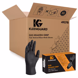 Kleenguard 49278, Workshop gloves, Black, XL, Adult, MYS, 900 pc(s)