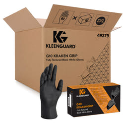 Kleenguard 49279 protective handwear Workshop gloves Black Latex