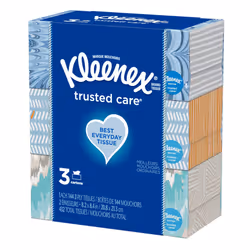 Kleenex Trusted Care Everyday Facial Tissues  144 Count (Pack of 3) (4