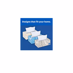 Kleenex Trusted Care 2-ply Facial Tissues  Flat Boxes (160 tissues/box  12 boxes)