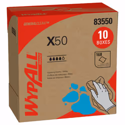 WypAll 83550 cleaning cloth Paper pulp, Polypropylene (PP) White 1680 pc(s)