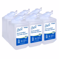 SCOTT 91565, Hands, Foam soap, Blue, White, United States, 1000 ml, 184.1 mm
